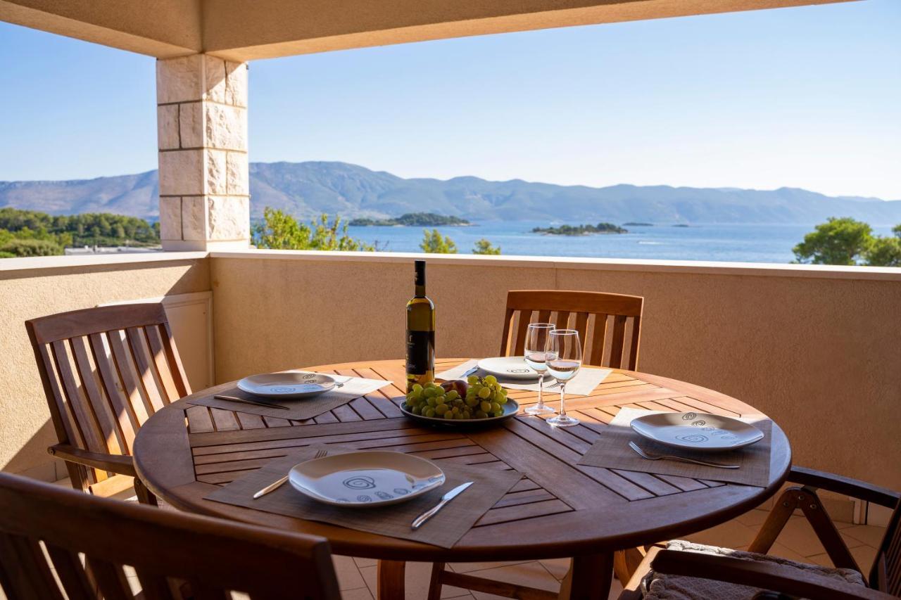 Appartamento House Fidulic - Penthouse The View Lumbarda Esterno foto