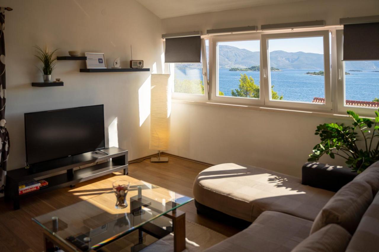 Appartamento House Fidulic - Penthouse The View Lumbarda Esterno foto